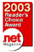 2003 Reader's Choice Award
