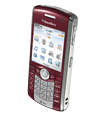 BlackBerry Pearl 8110 (red) AT&T Top Angle