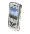 BlackBerry Pearl 8130 (silver) Top Angle
