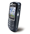 BlackBerry 8700g<br />(Motion Black)  Right Side Angle